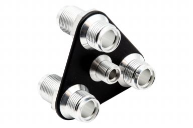 Heater & A/C Bulkhead, 4 fitting triangle, #6, #10, #10, #10