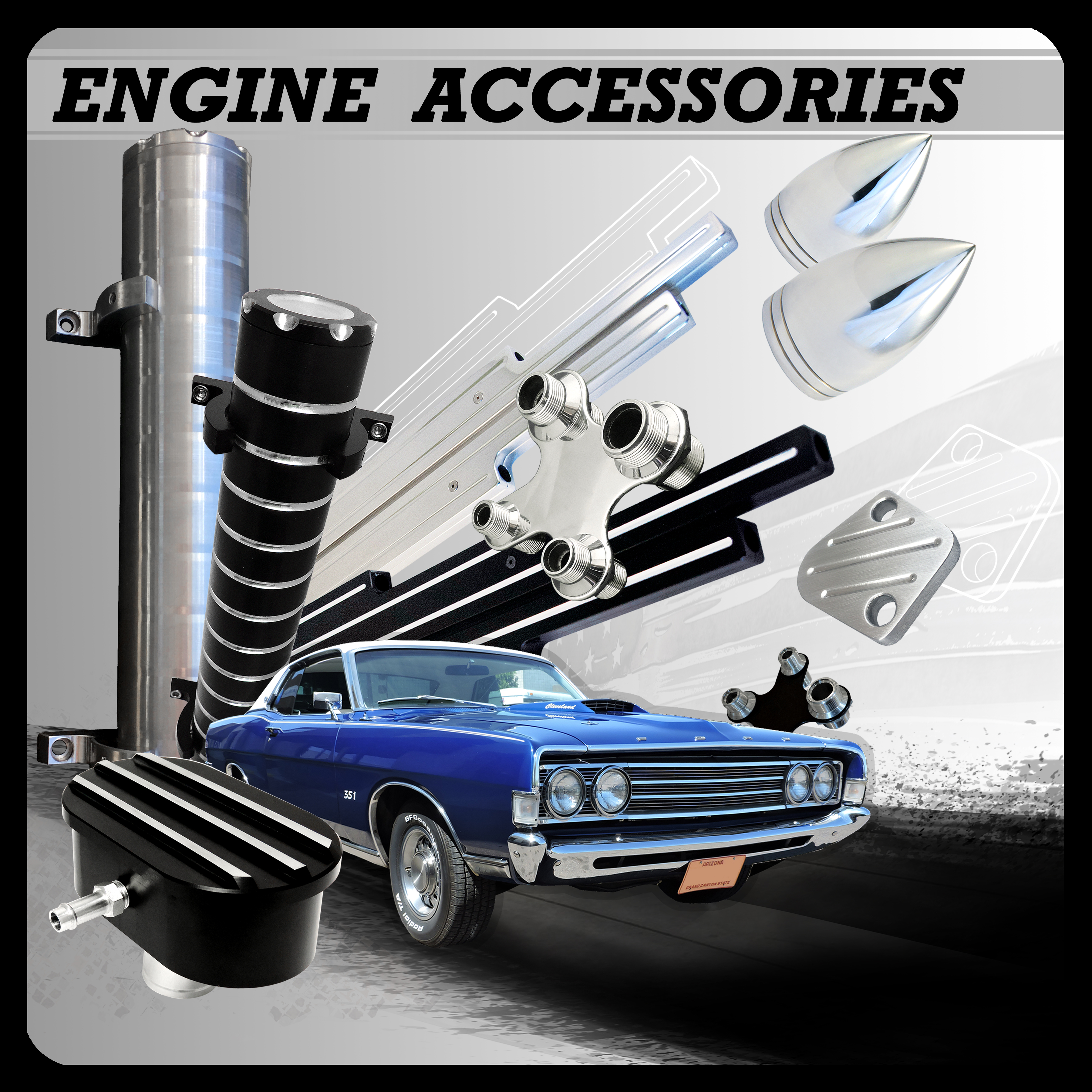 Main Engine Accessories Category Display | All American Billet