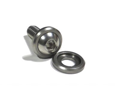 .875'' OD Washer SS w/Button Head 3/8-16 x 1" Bolt (5pk)
